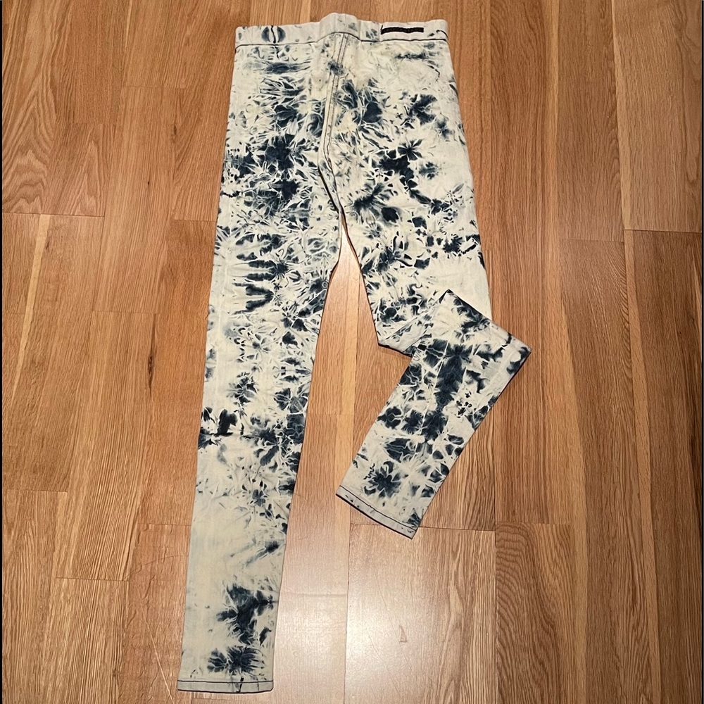Rockstar Tie Dye Denim legging